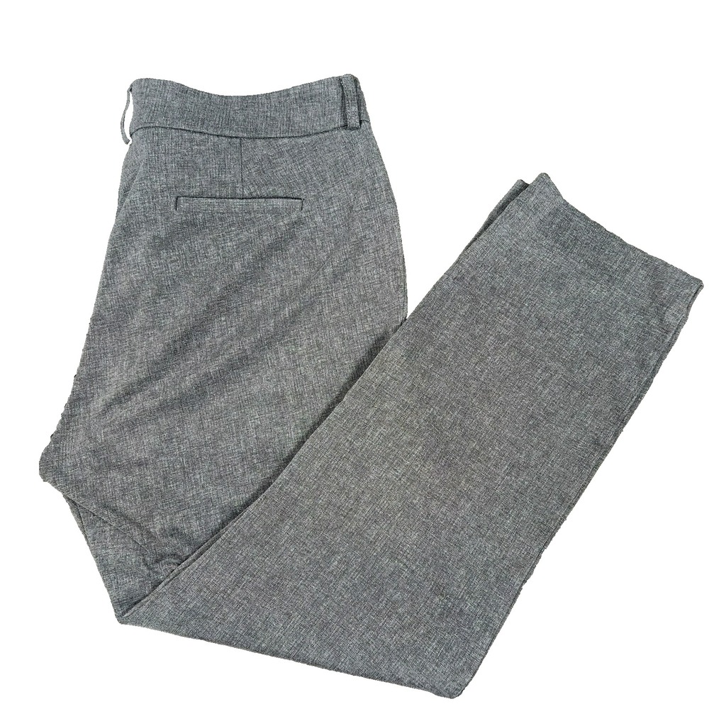 KUT from the Kloth Womens Gray Marl Straight Leg Dress Pants Size 12